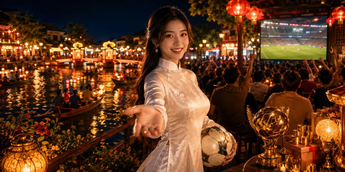 Người dùng 489 tận hưởng cá cược thể thao có trách nhiệm tại Hội An với áo dài truyền thống