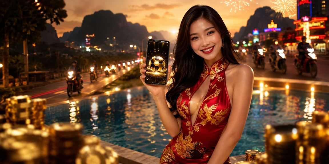 Người dùng Việt Nam đăng nhập tài khoản 489 xem kèo bóng đá tại Ninh Bình về đêm